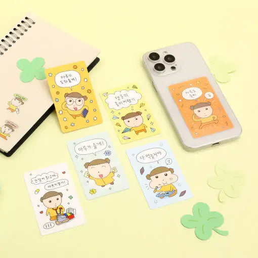 Maru Is a Puppy - Fortune Card Set - Webtoon Friends - Home & Living, Accessories - Harumio