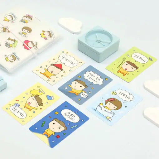 Maru Is a Puppy - Fortune Card Set - Webtoon Friends - Home & Living, Accessories - Harumio