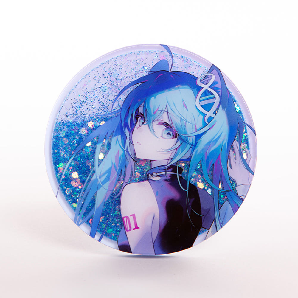 Hatsune Miku:Re: Mobius - Acrylic Glitter Coaster