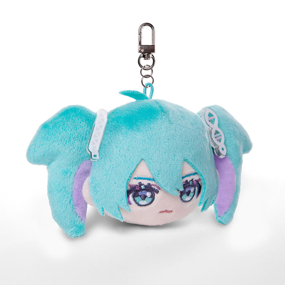 Hatsune Miku:Re: Mobius - Face Plush Keyring