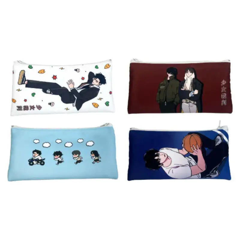 Girl's Trial - Suede Pencil Case - ARTRANK - Pencil Case - Harumio