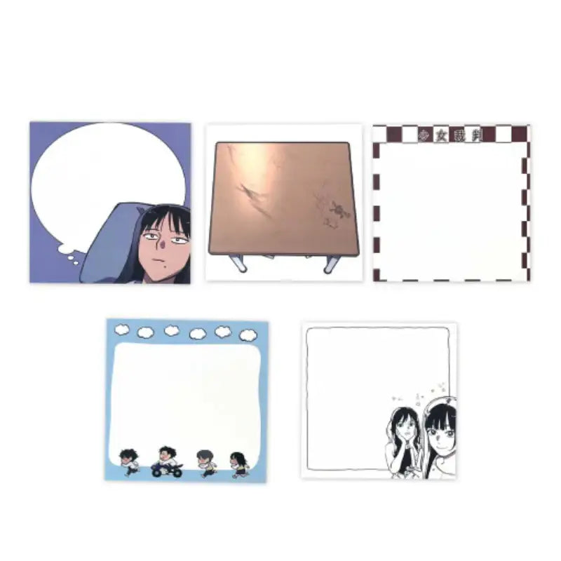 Girl's Trial - Memo Pad - ARTRANK - Memo Pads - Harumio