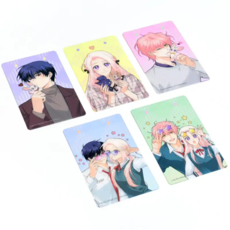 Little Rabbit And The Big Bad Leopard - Translucent Photo Card Set - Soone Content - Photocard Set - Harumio