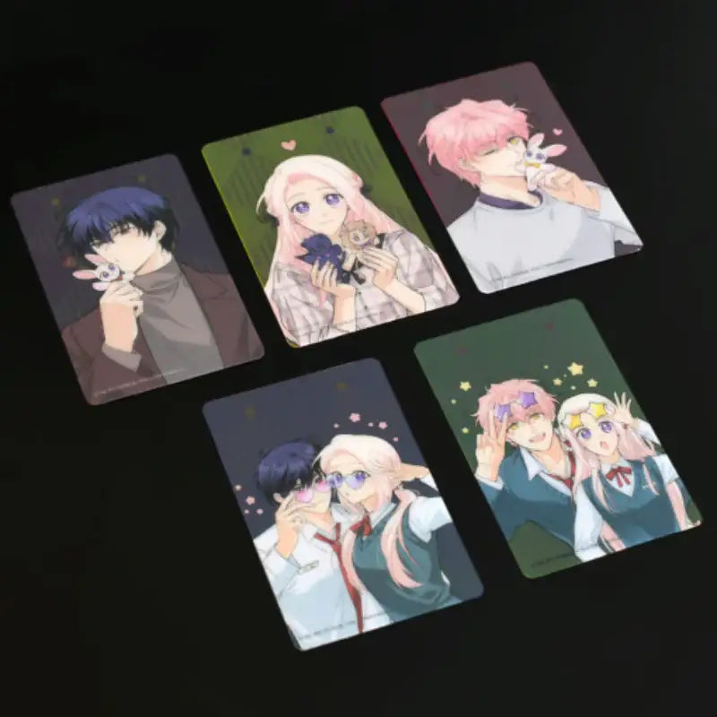 Little Rabbit And The Big Bad Leopard - Translucent Photo Card Set - Soone Content - Photocard Set - Harumio