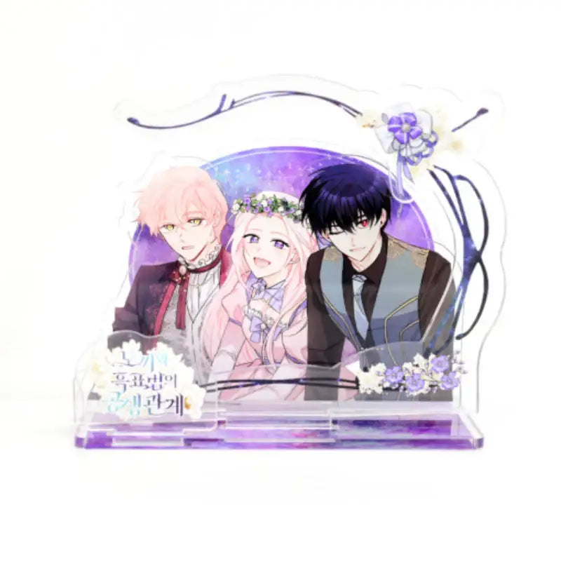 Little Rabbit And The Big Bad Leopard - Diorama Acrylic Stand - Soone Content - Acrylic Stand - Harumio