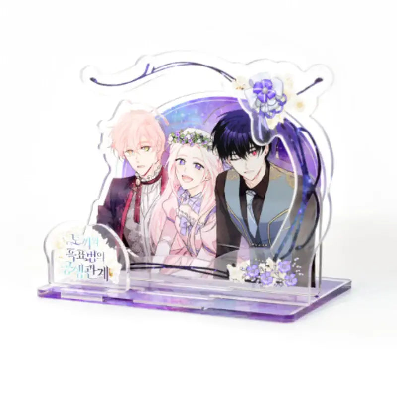 Little Rabbit And The Big Bad Leopard - Diorama Acrylic Stand