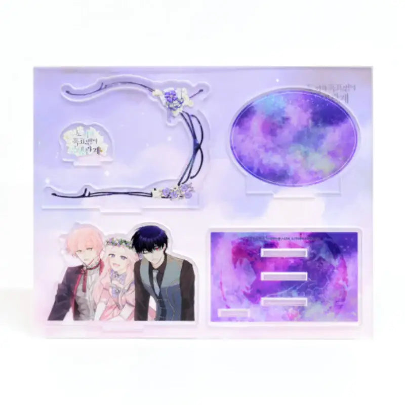 Little Rabbit And The Big Bad Leopard - Diorama Acrylic Stand - Soone Content - Acrylic Stand - Harumio