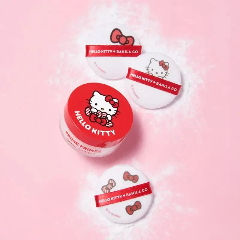 Banila Co x Hello Kitty - Prime Primer Finish Powder Set - Banila Co - Finish Powder - Harumio