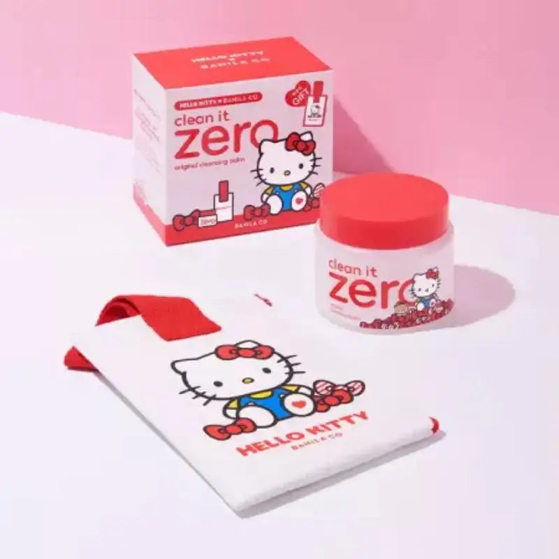 Banila Co x Hello Kitty - Clean It Zero Original Cleansing Balm Set - Banila Co - Cleanser, Cleanser Balm - Harumio