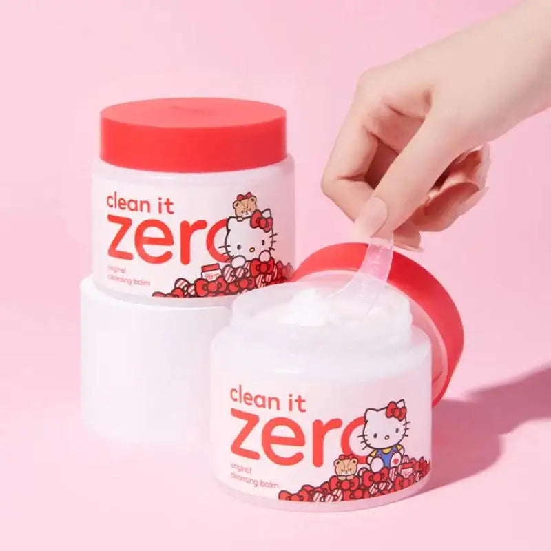 Banila Co x Hello Kitty - Clean It Zero Original Cleansing Balm Set - Banila Co - Cleanser, Cleanser Balm - Harumio