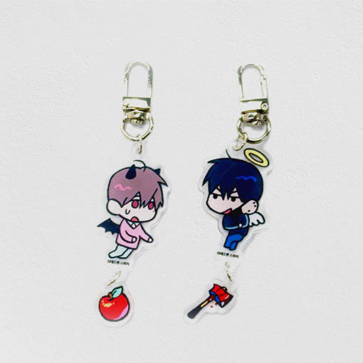 Dead Man's Switch - Acrylic Keyring Set - Official W - Acrylic Keyring - Harumio