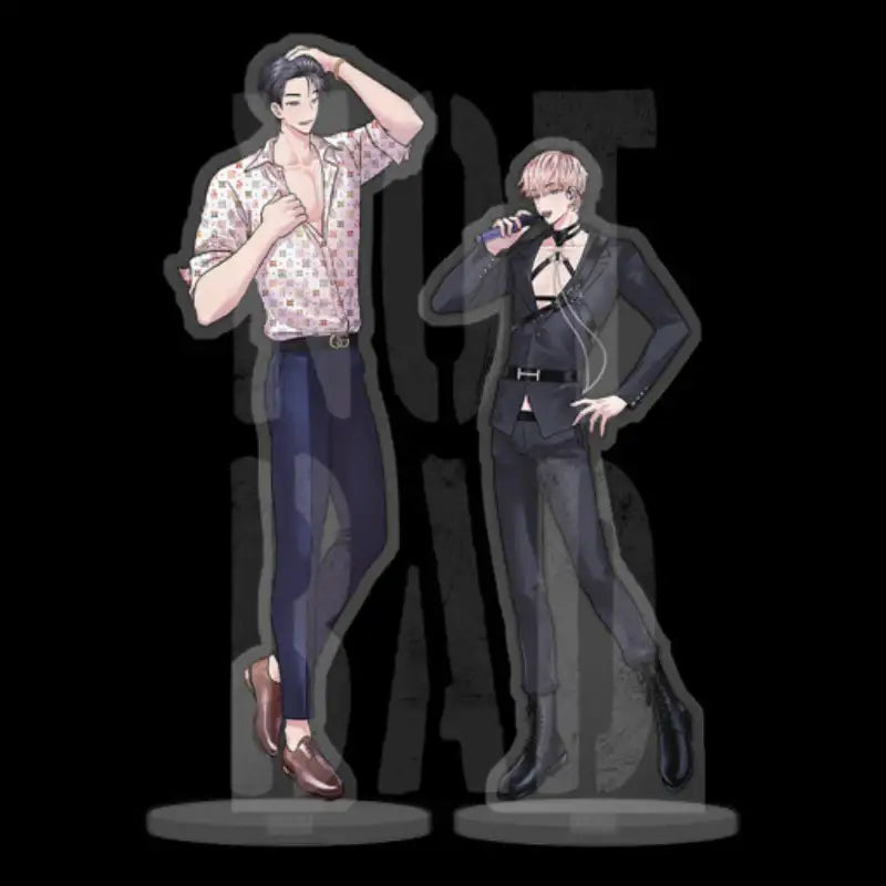 Not Bad - Acrylic Stand 2 - Crack Webtoon Store - Acrylic Stand - Harumio
