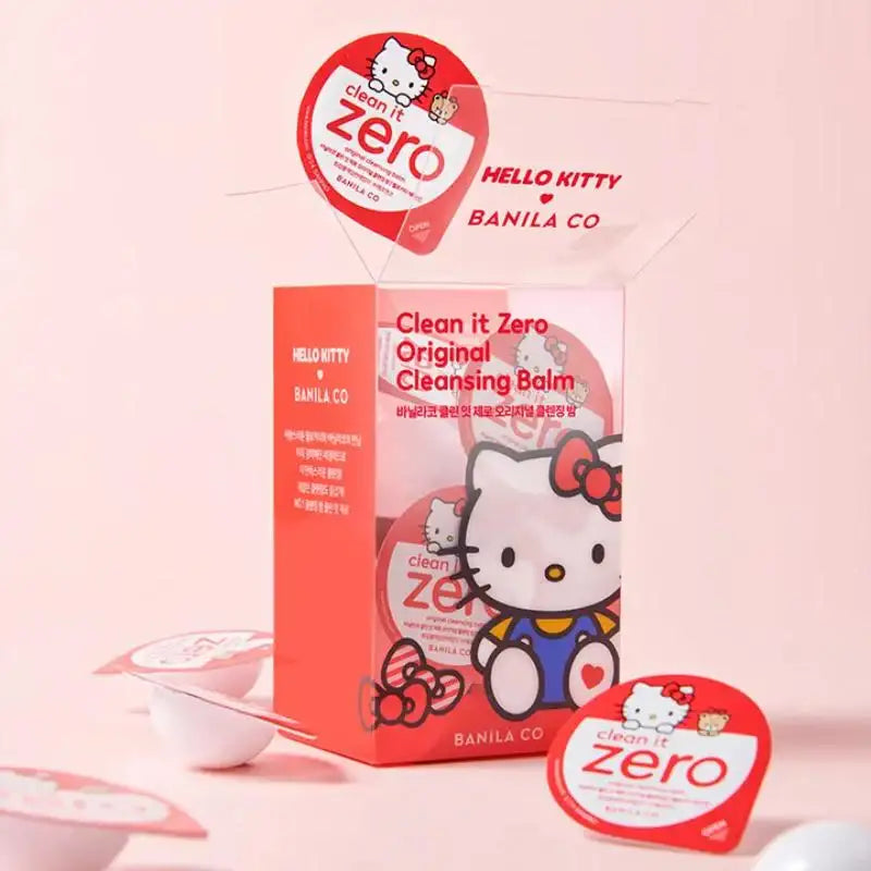 Banila Co x Hello Kitty - Clean It Zero Original Cleansing Balm Set - Banila Co - Cleanser, Cleanser Balm - Harumio