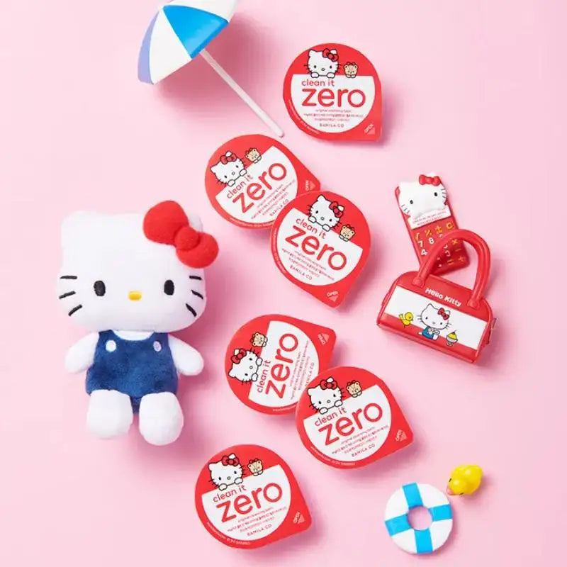 Banila Co x Hello Kitty - Clean It Zero Original Cleansing Balm Set - Banila Co - Cleanser, Cleanser Balm - Harumio