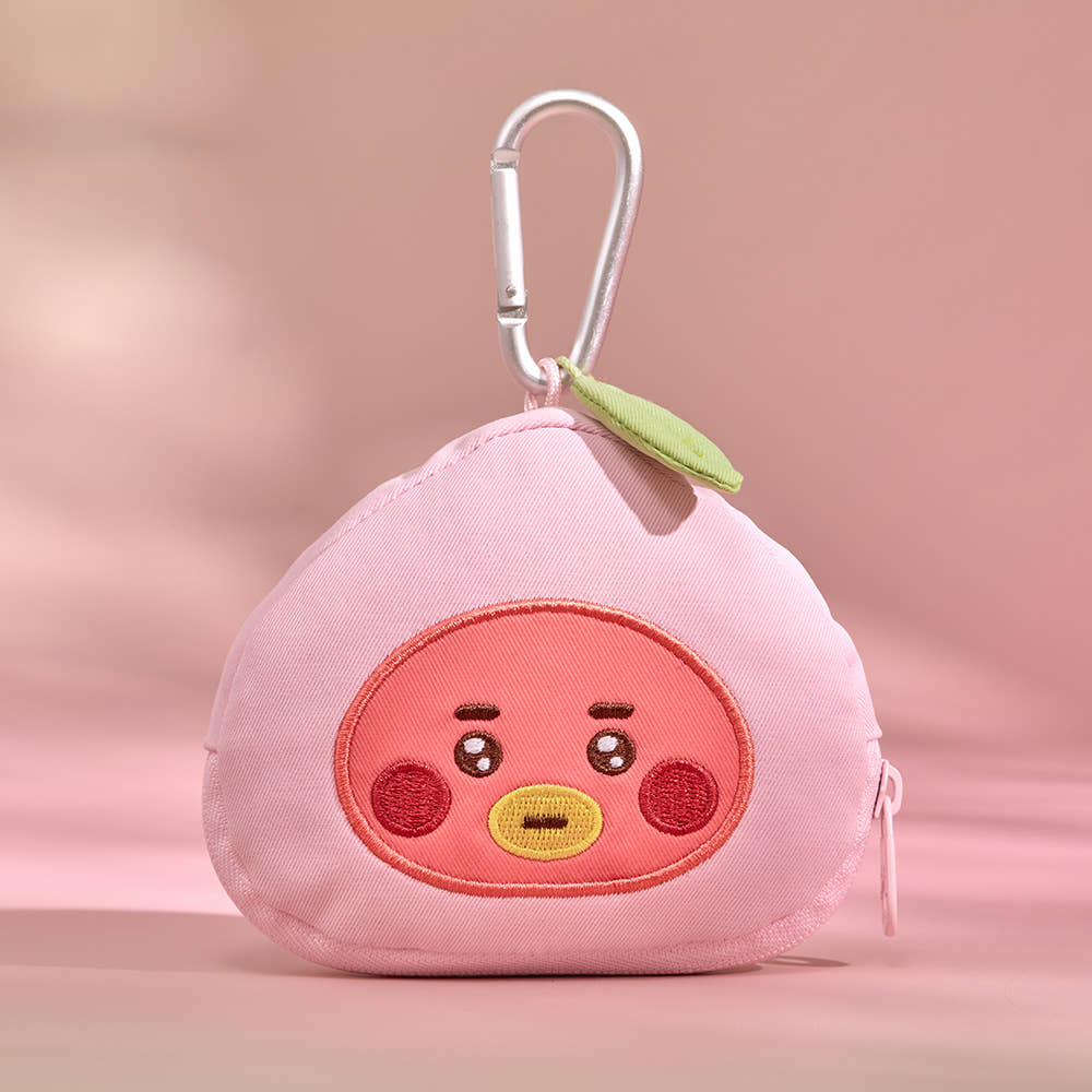BT21: Peach Holic - Face Pouch Keyring