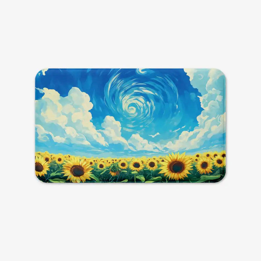 NAYOEE - Sky & Sunflowers Mat - Marpple Shop - Mat - Harumio