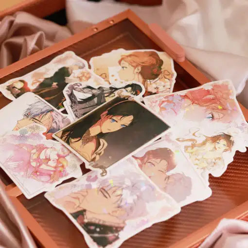 Secret Lady - Big Carrier Sticker Set - KWSTORE - Sticker - Harumio