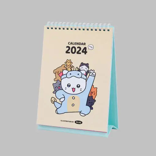 Meow Man - 2024 Calendar - Webtoon Friends - Calendar - Harumio