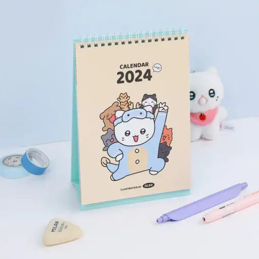 Meow Man - 2024 Calendar - Webtoon Friends - Calendar - Harumio