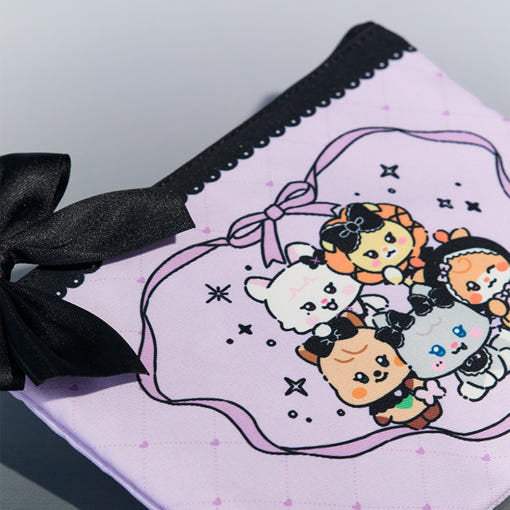 Line Friends - (G)I-DLE Minini Flat Pouch - Line Friends - Pouch - Harumio