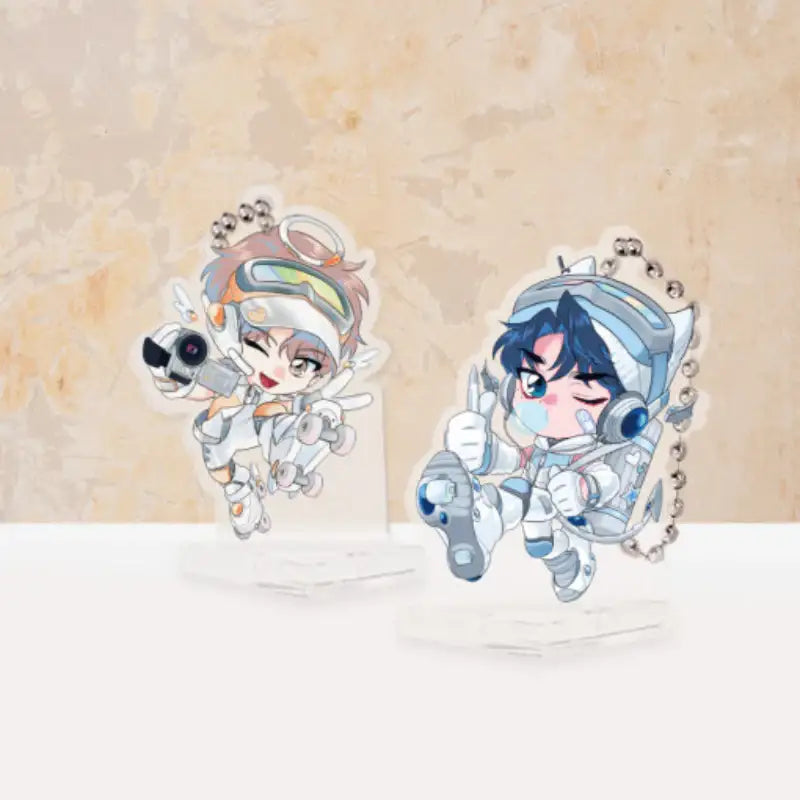 Sketch - Mini Acrylic Keyring - BeOn Cafe - Acrylic Keyrings - Harumio