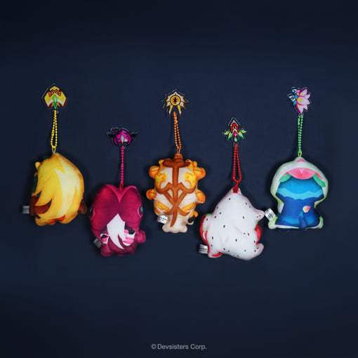Cookie Run - Dragon Doll Keychain Complete Set - Cookie Run - Keychain - Harumio