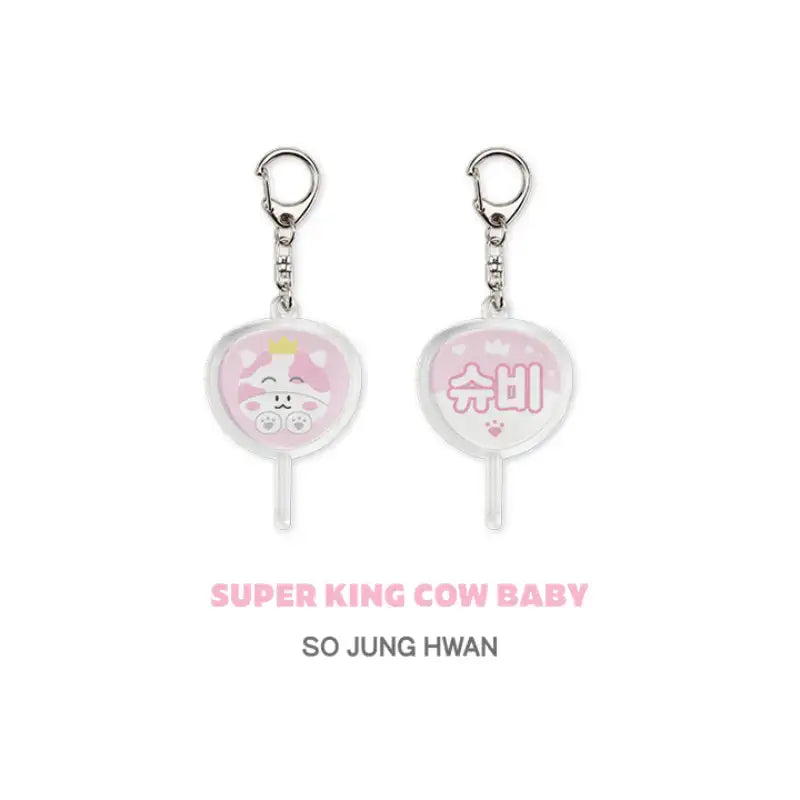 TREASURE - Funny Treasure - Mini Acrylic Fan Keyring - TREASURE - Keyring - Harumio