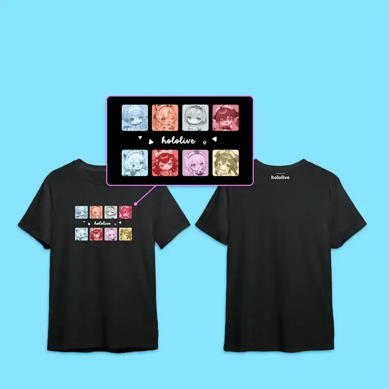 hololive x ANIPLUS - Short Sleeve T-Shirt - ANIPLUS - T-Shirt - Harumio