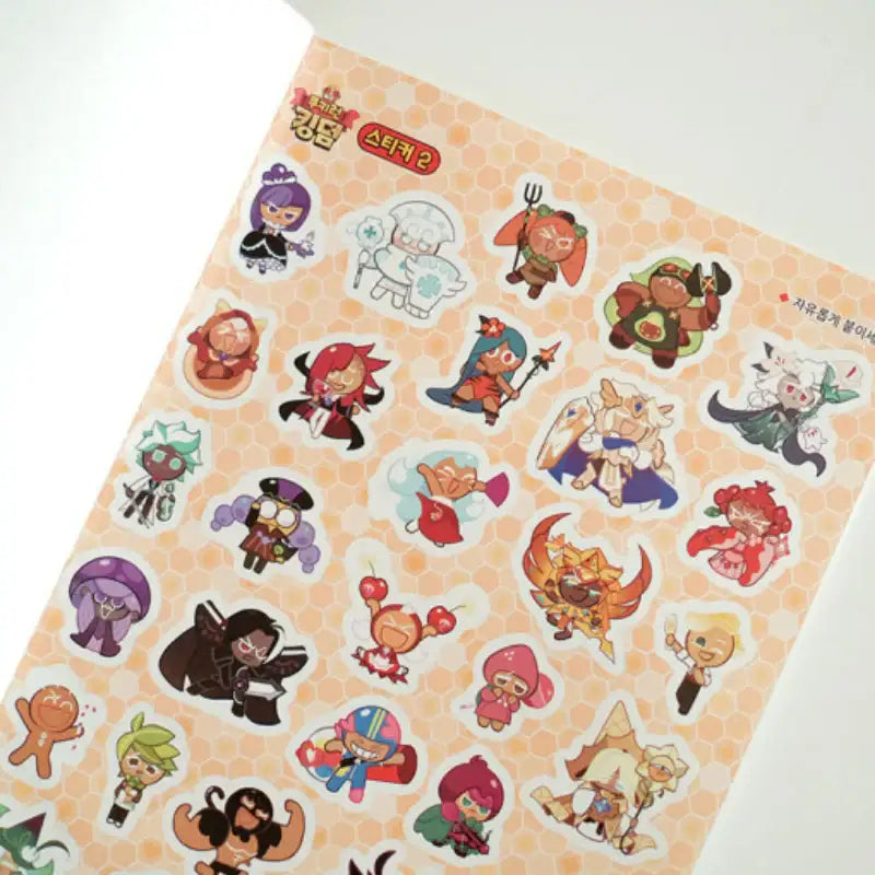 Cookie Run - Sticker Coloring Book - Cookie Run - Coloring Book - Harumio