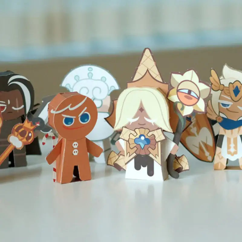 Cookie Run - Paper Toy Book - Cookie Run - Paper Toy Book - Harumio