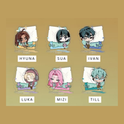 Alien Stage Zombie Stage: Fading Youth - Chibi Style Acrylic Stand