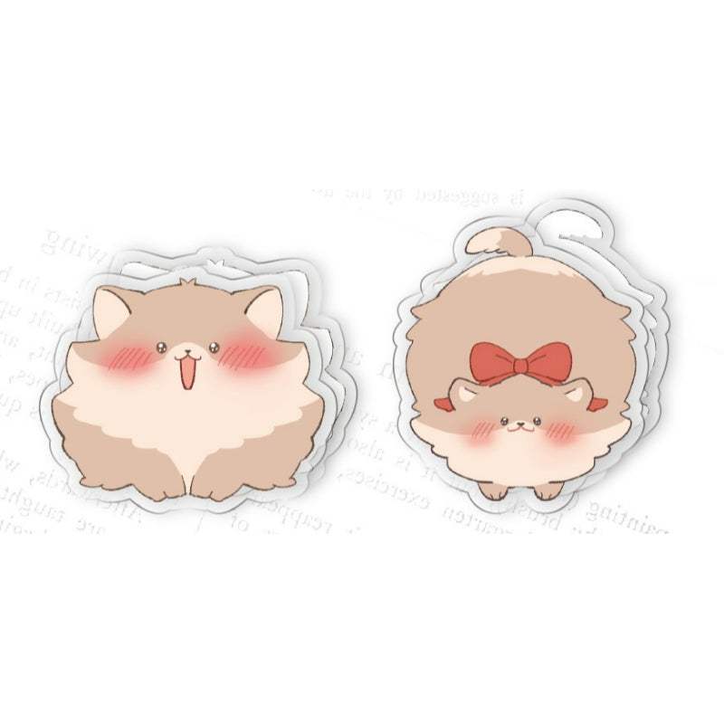 A World Without You x BeOn Annex - Mongsil Acrylic Clip 2p Set - BeOn Annex - Acrylic Clip - Harumio