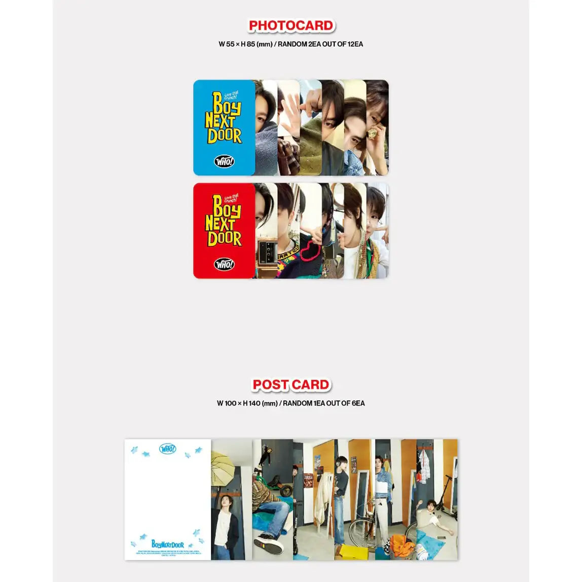BOYNEXTDOOR - WHO! : 1st Single Album - BOYNEXTDOOR - Album - Harumio