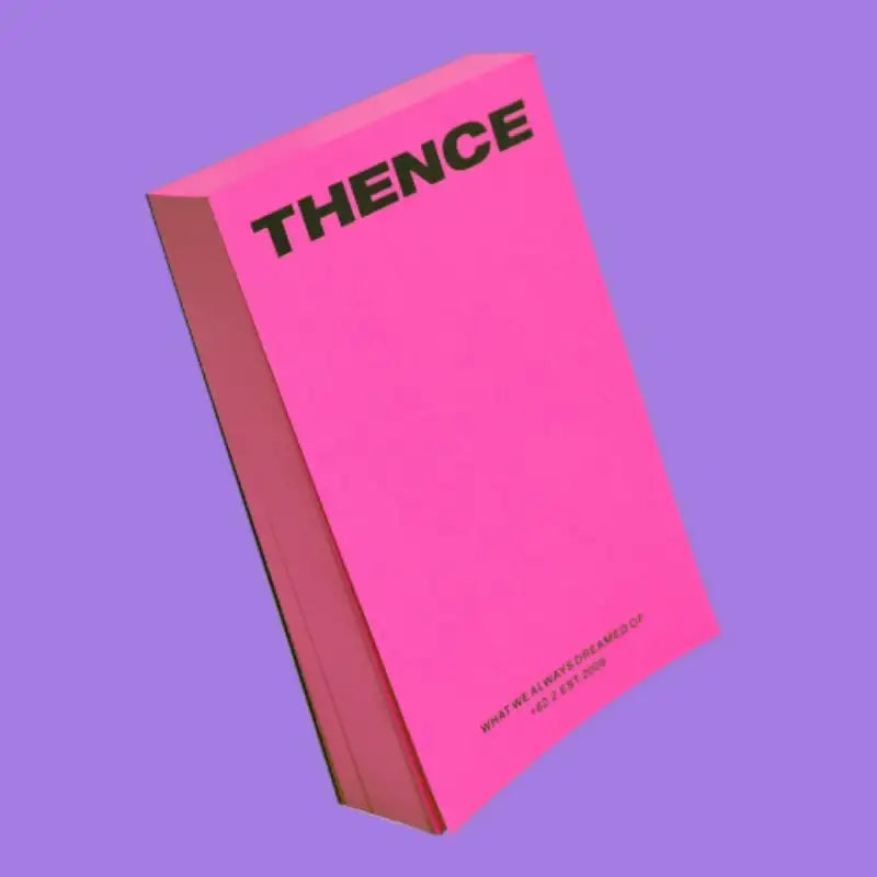 THENCE - Memo Pad Neon Pink - THENCE - Accessories, Stationery - Harumio