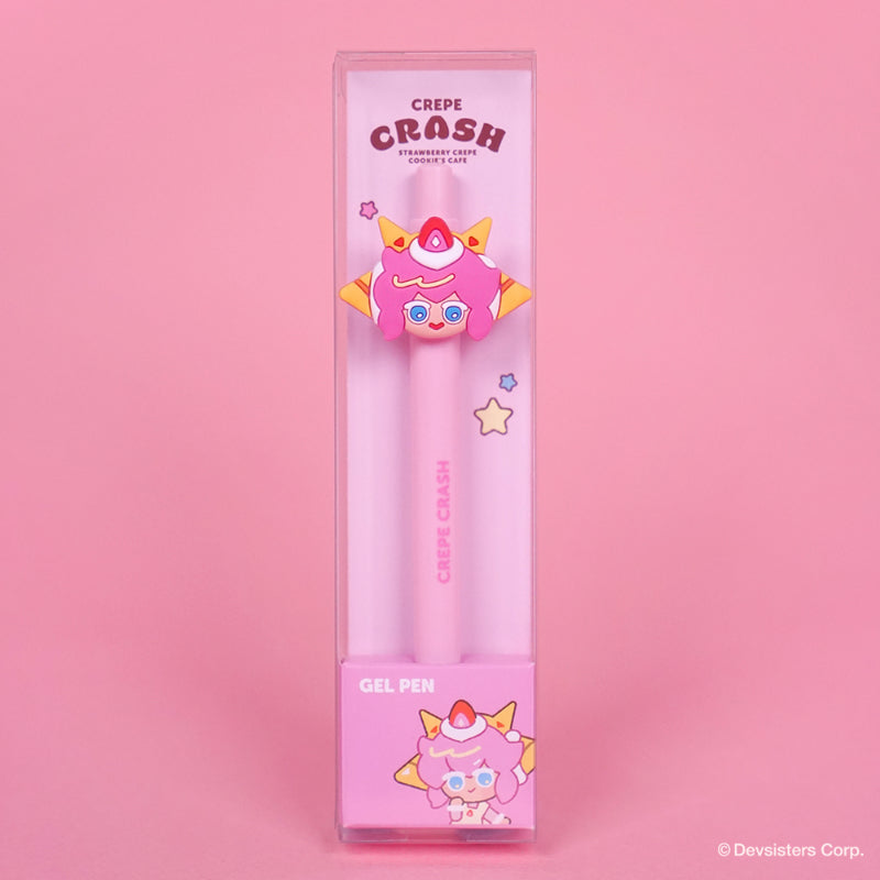 Cookie Run - Crepe Crash Strawberry Crepe Flavor Cookie Gel Pen