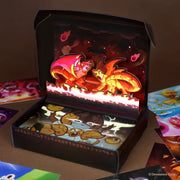 Cookie Run - Dragon Pop-Up Postcard Set - Cookie Run - Postcard - Harumio