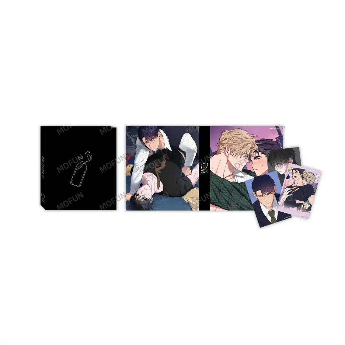 Ma Jeung ji x Mofun - Collect Binder & Illustration Postcard Set - Ma Jeung ji x Mofun - Merchandise - Harumio