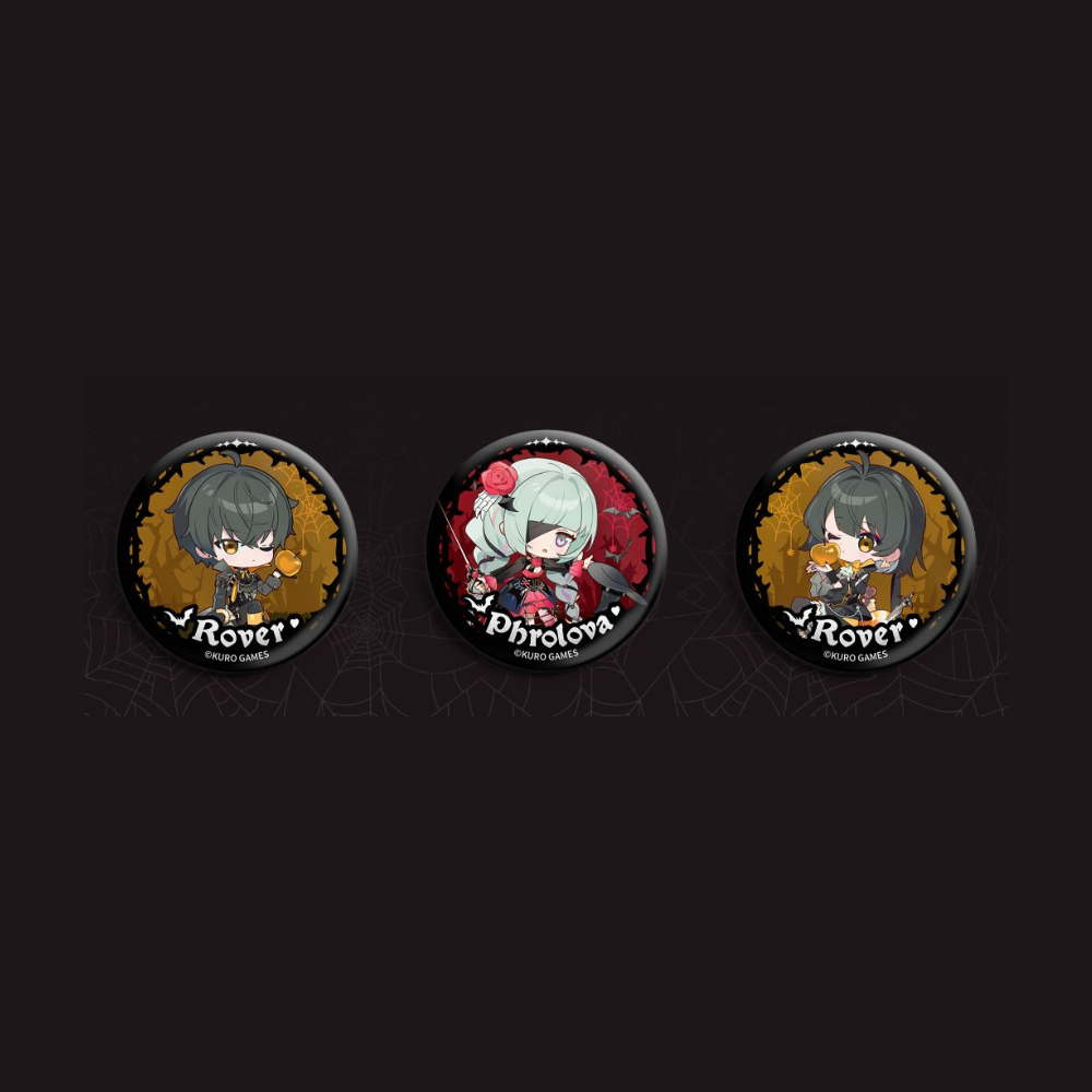 Wuthering Waves x MARCHMONSTER - NIGHT TALES - SD Badge Set