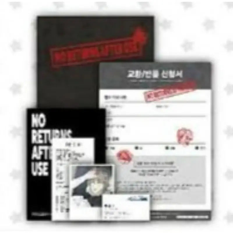 No Returns After Use x BeOn Annex - Return Document Set - BeOn Annex - Notebook - Harumio