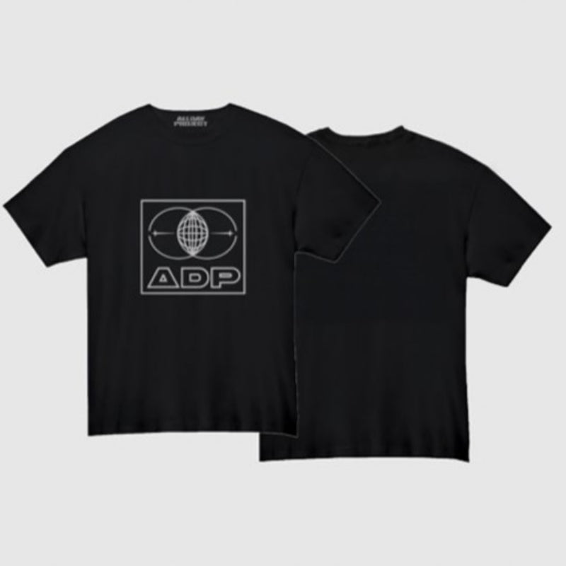 ALLDAY PROJECT - Black Globe T-Shirt - THEBLACKLABEL - T-Shirt - Harumio