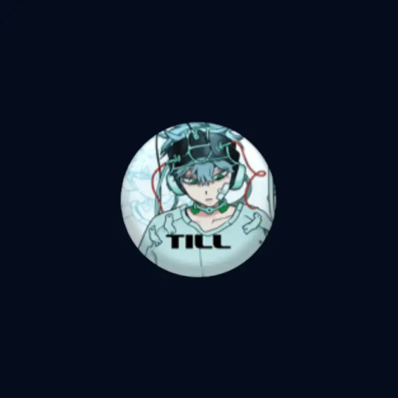 Alien Stage - Anakt Garden Collection Badge - Alien Stage - Can Badge - Harumio