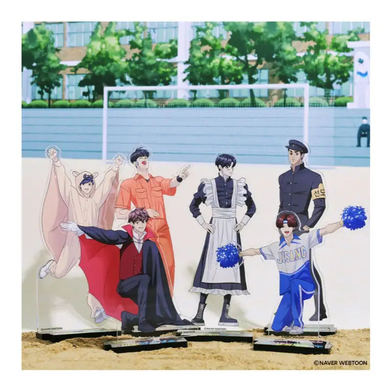 Garbage Time - Sports Festival Costume Acrylic Stand - Webtoon Friends - Acrylic Stand - Harumio