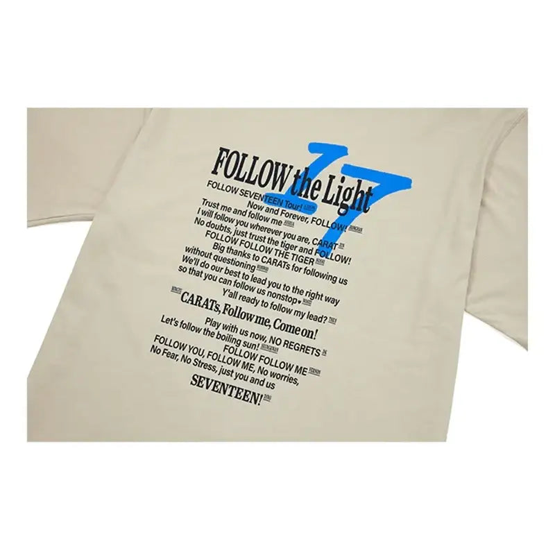SEVENTEEN - Follow - S/S T-Shirt - SEVENTEEN - T-Shirts - Harumio
