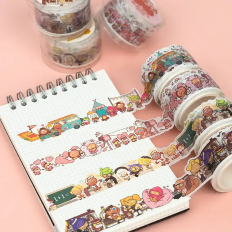 Cookie Run - Die Cut Masking Tape - Cookie Run - Accessories - Harumio