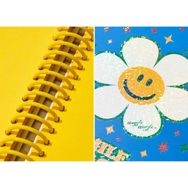 Wiggle Wiggle - Twinkle Spring Notebook - Wiggle Wiggle - Stationary - Harumio