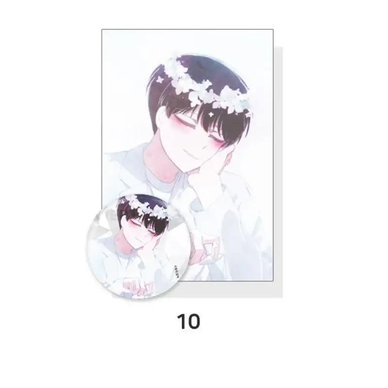 Surplus Commando - Postcard & Pin Button Set - Webtoon Shop - Accessories, Stationery - Harumio