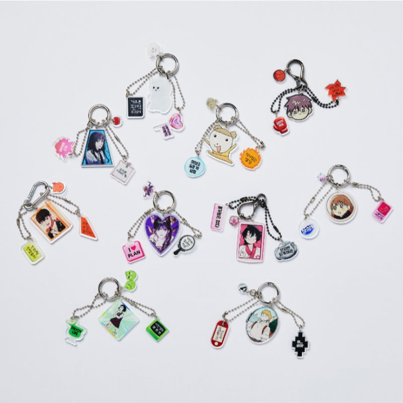Webtoon Friends - Toon BTI Acrylic Keyring