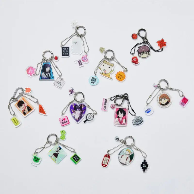 Webtoon Friends - Toon BTI Acrylic Keyring - Webtoon Friends - Keyrings - Harumio