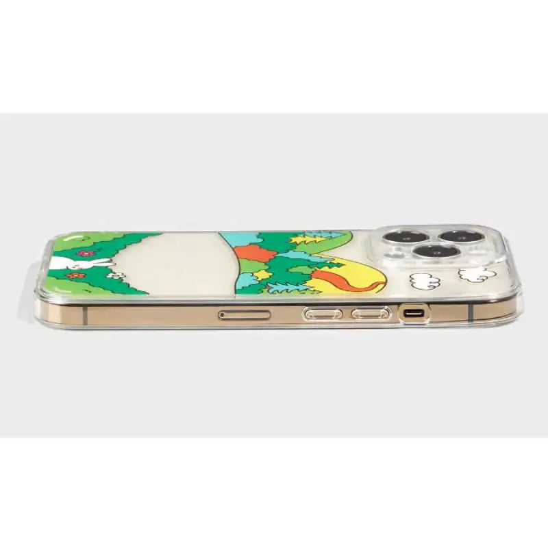 Wiggle Wiggle - Samsung Series Transparent Case & Big Griptok Set 4 - Wiggle Wiggle - Phone Case - Harumio