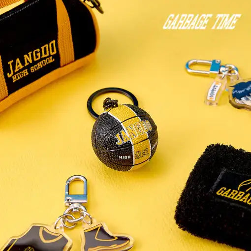 Garbage Time - Mini Basketball Keyring - Webtoon Friends - Keyring - Harumio